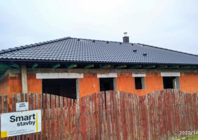 Smart stavby, zděný bungalov, valbová střecha 26